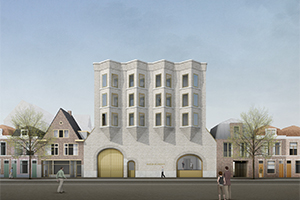 Nieuwe vleugel bij Museum De Lakenhal